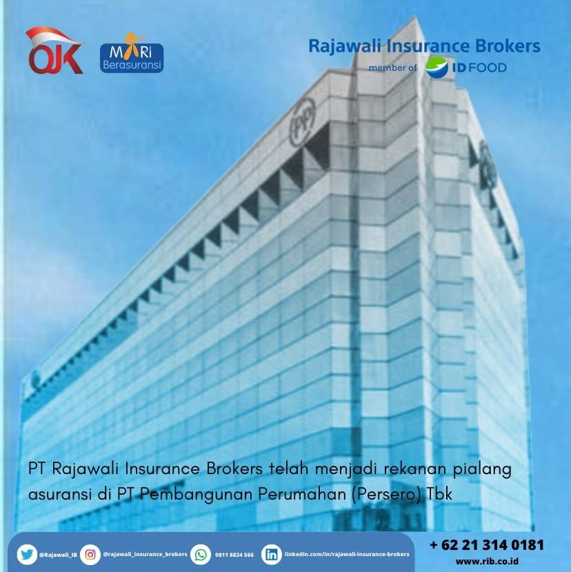 PT Rajawali Insurance Brokers telah resmi menjadi rekanan pialang asuransi di PT Pembangunan Perumahan