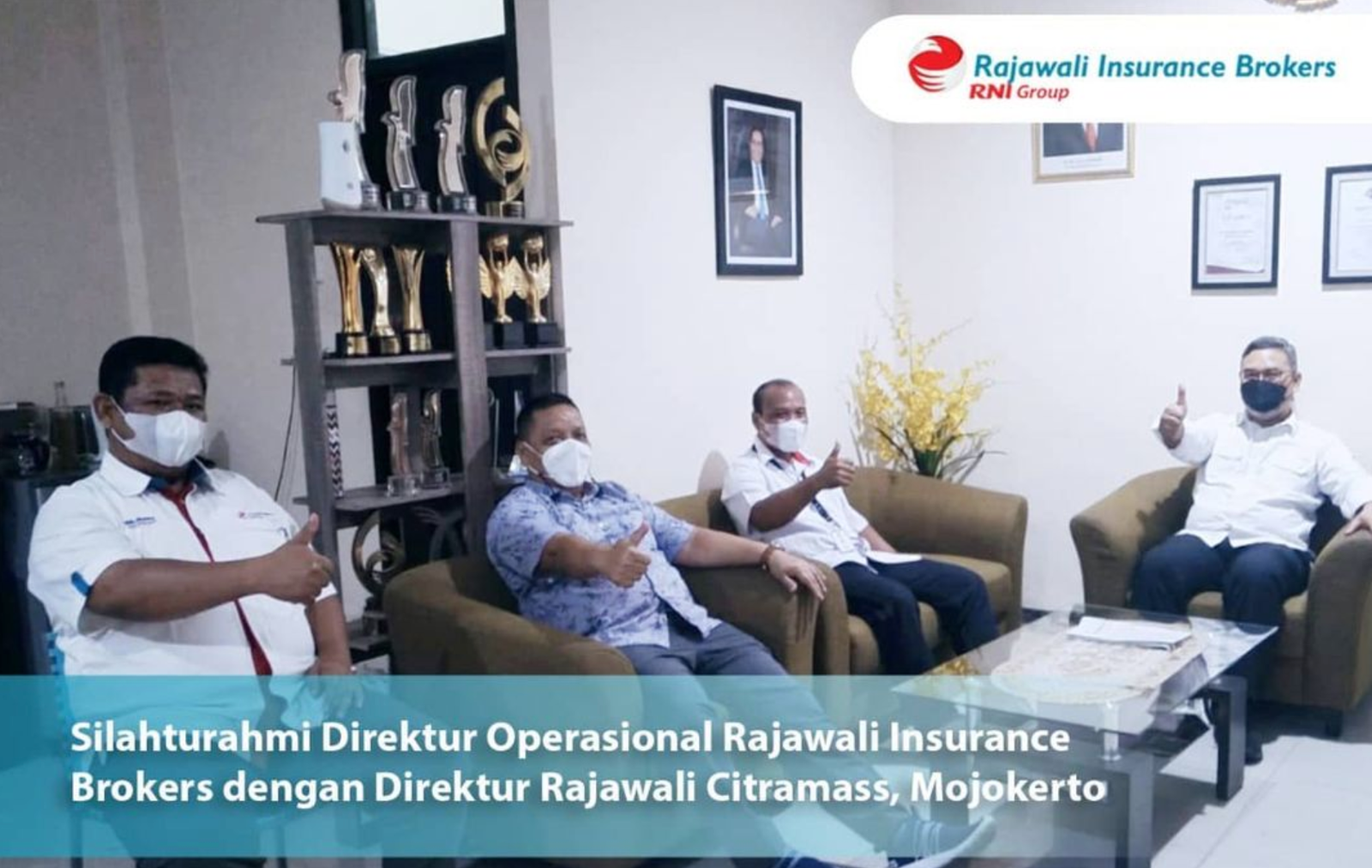 Silahturahmi Bapak Demmy S. Prabowo Di PT Rajawali Citramass