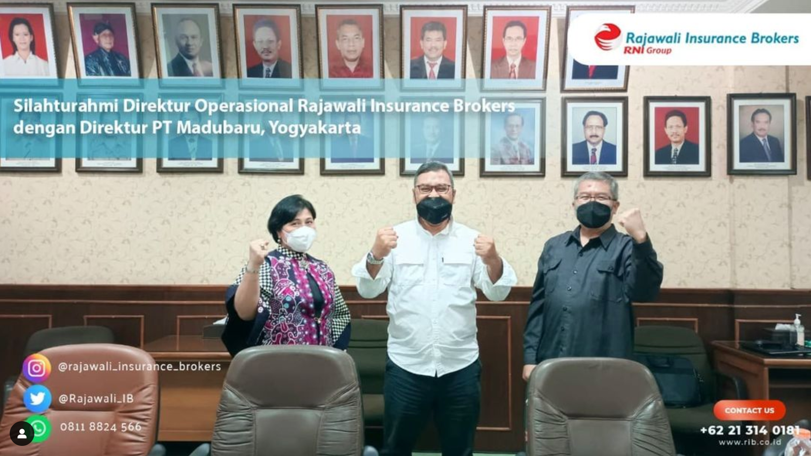 Silahturahmi Bapak Demmy S. Prabowo Di PT Madubaru