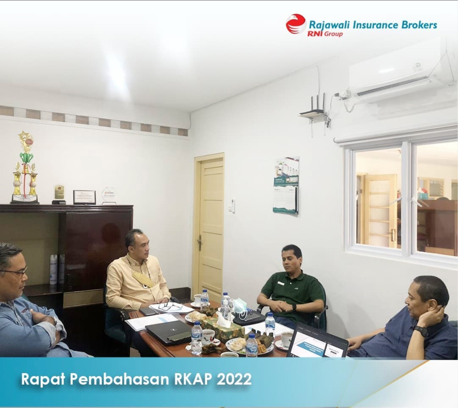 Dewan Komisaris & Direksi menyelenggarakan Rapat Pembahasan RKAP 2022.